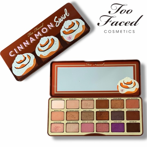 Too Faced Three Eyeshadow Collection - Peach, Gingerbread, Cinnamon - Picture 2 of 15